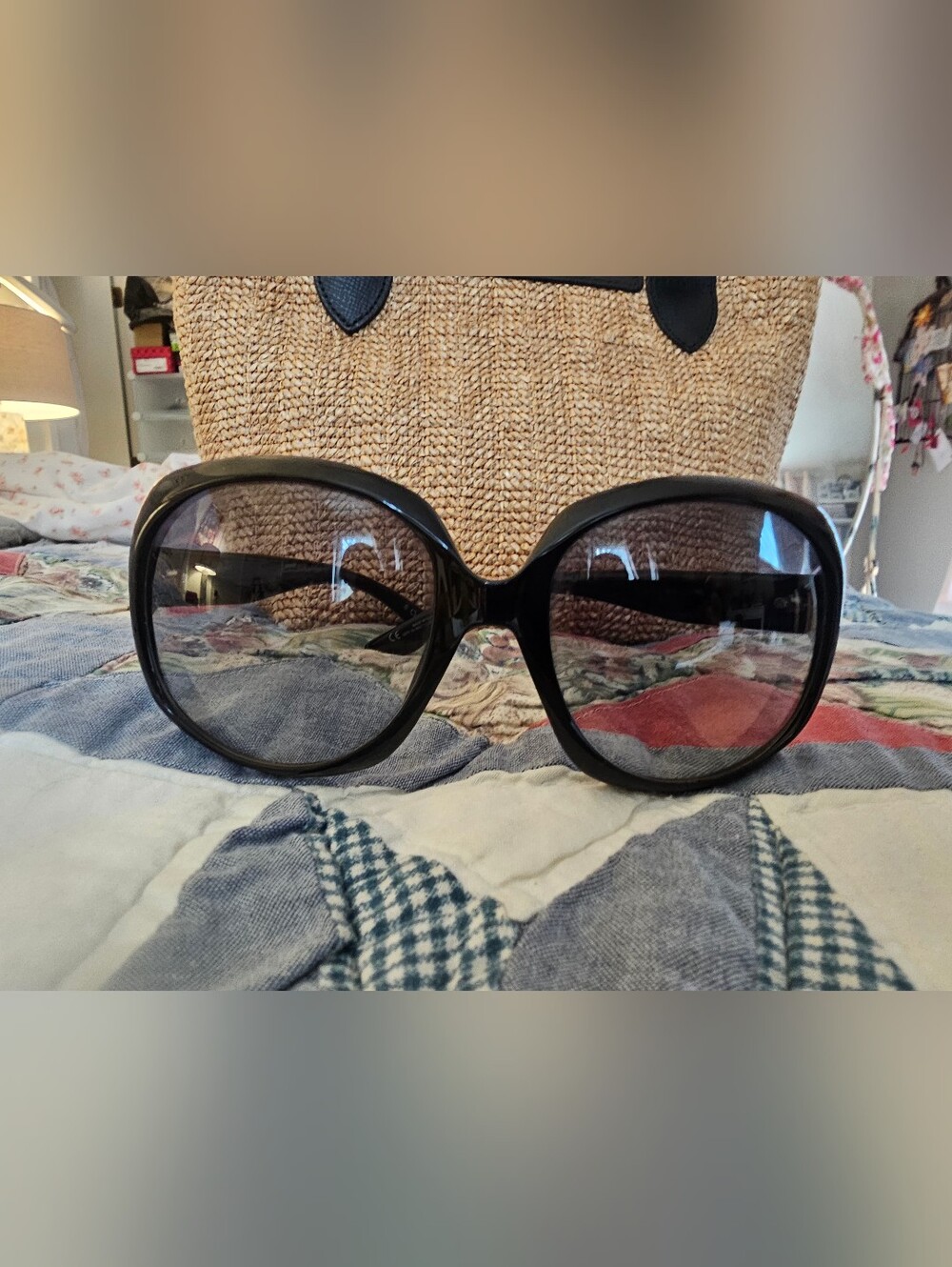 Dior Black Oversized Women’s Sunglasses